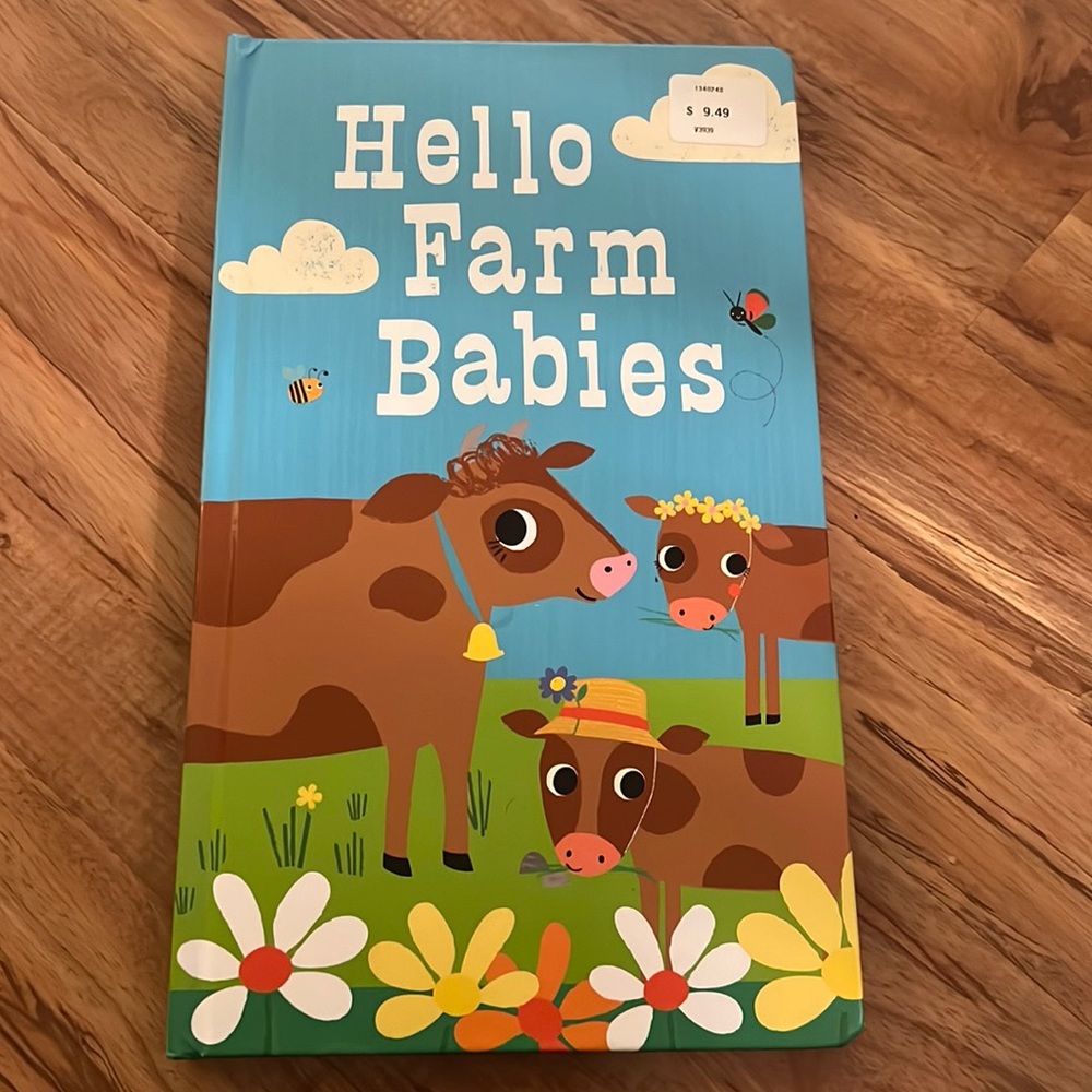 Hello Farm Babies Book